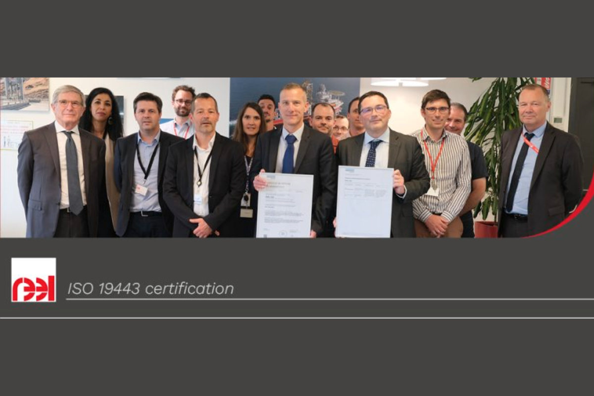 REEL 1ère entreprise certifiée ISO 19443 nucléaire par DNV