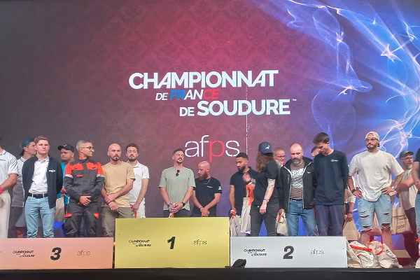 remise des prix aux championnats de france de soudure 2025