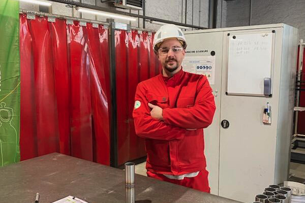 David Tuffereau, lauréat d'un concours de métier technique pour REEL
