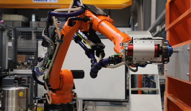 Perceuse REEL AEI intégrée à un robot