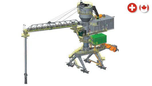 aluminium handling solutions Tech Centres MHS Ship unloaders