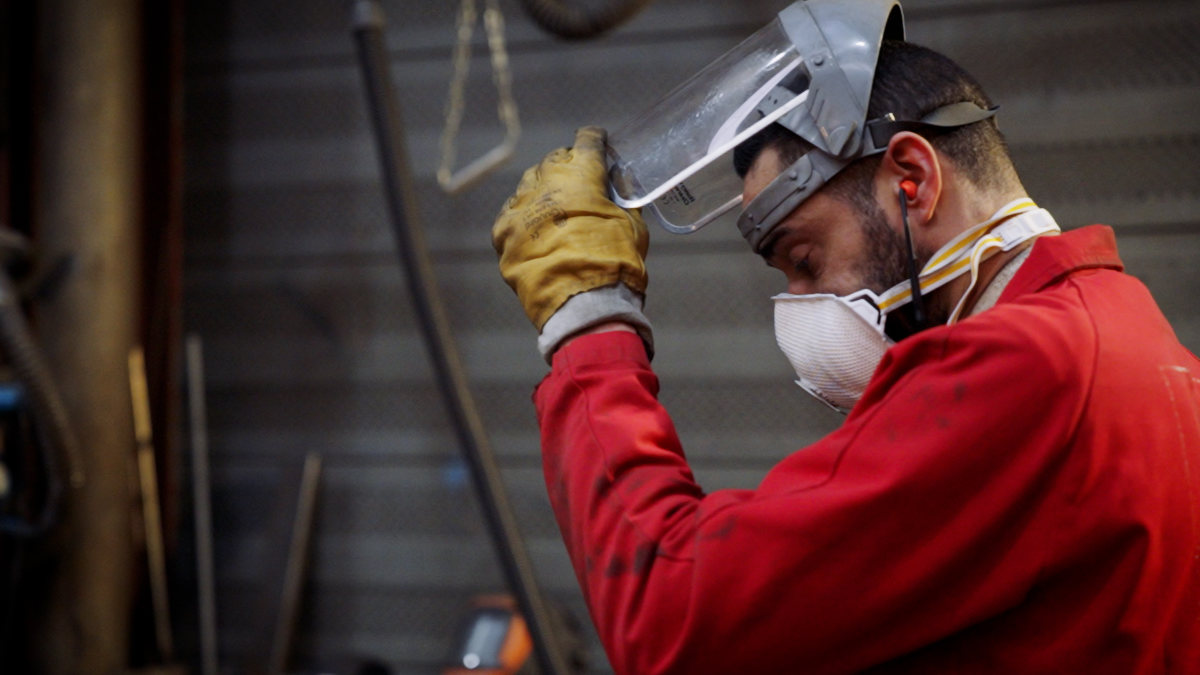 REEL technician mobilised during the health crisis