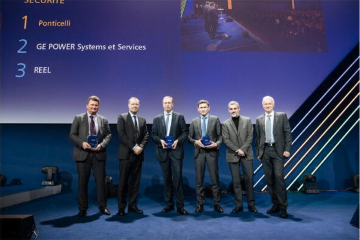 REEL reçoit un prix sécurité d'EDF