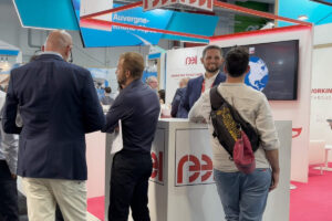 reel international team at the bourget show