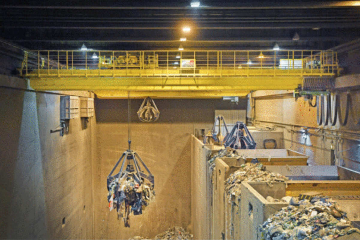 NKM Noell Special Cranes waste handling cranes