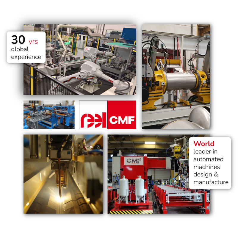 Custom machine manufacturer REEL CMF