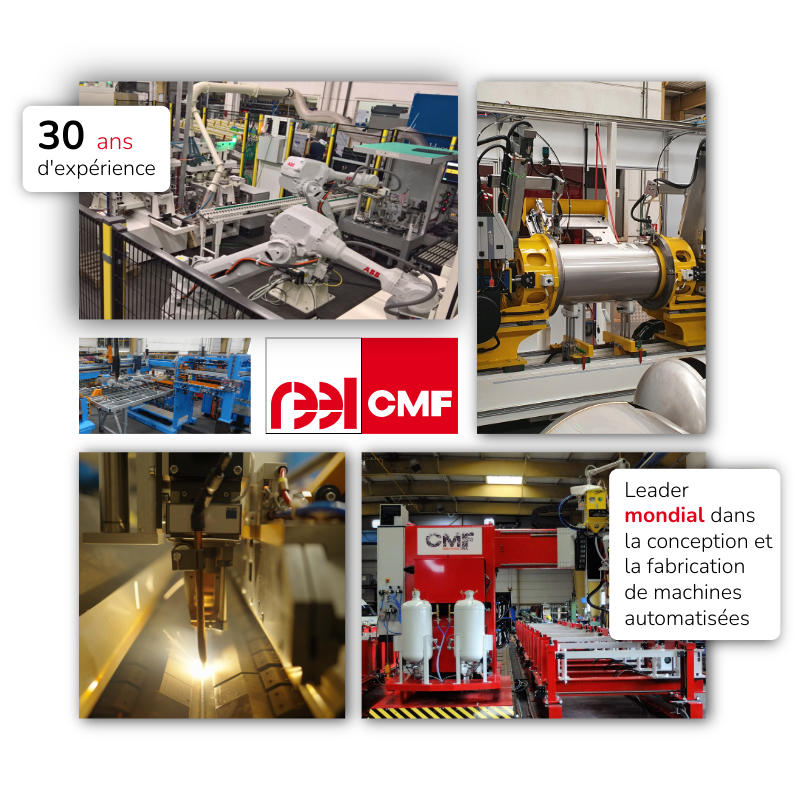 REEL CMF machines automatisées sur mesure