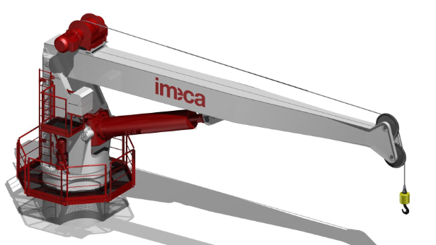 Offshore Cranes – Fully Electric, High Performance by IMECA
