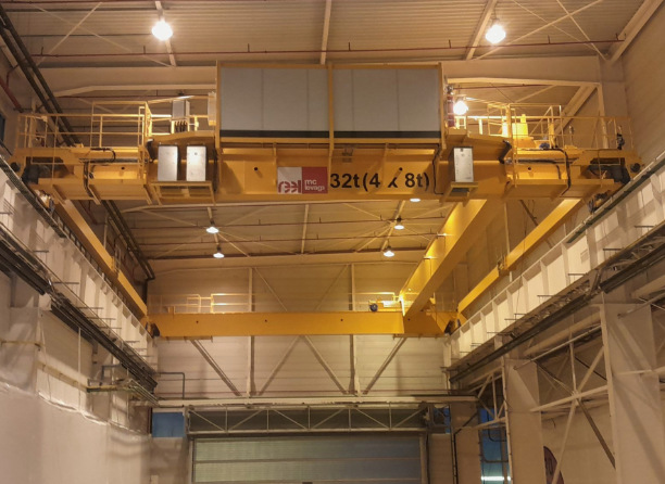Double-Girder Overhead Cranes reel-mc-levage