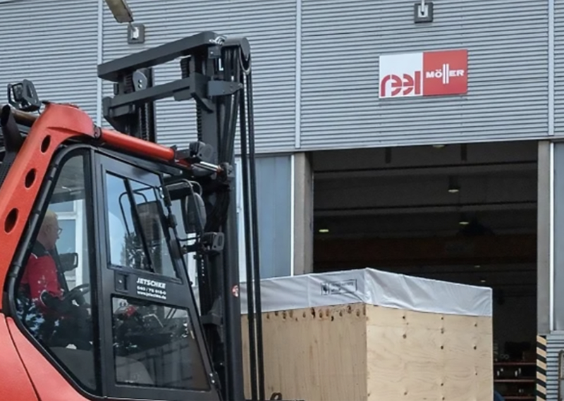 reel-möller outside factory